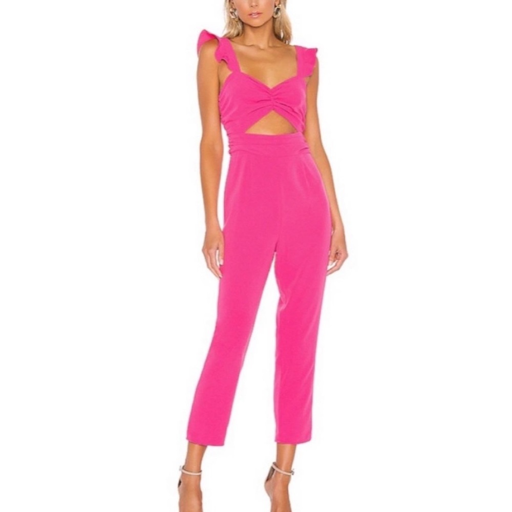 Revolve Lovers and Friends | Pink Jumpsuit